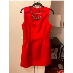 G2000 Red Dress with Necklace